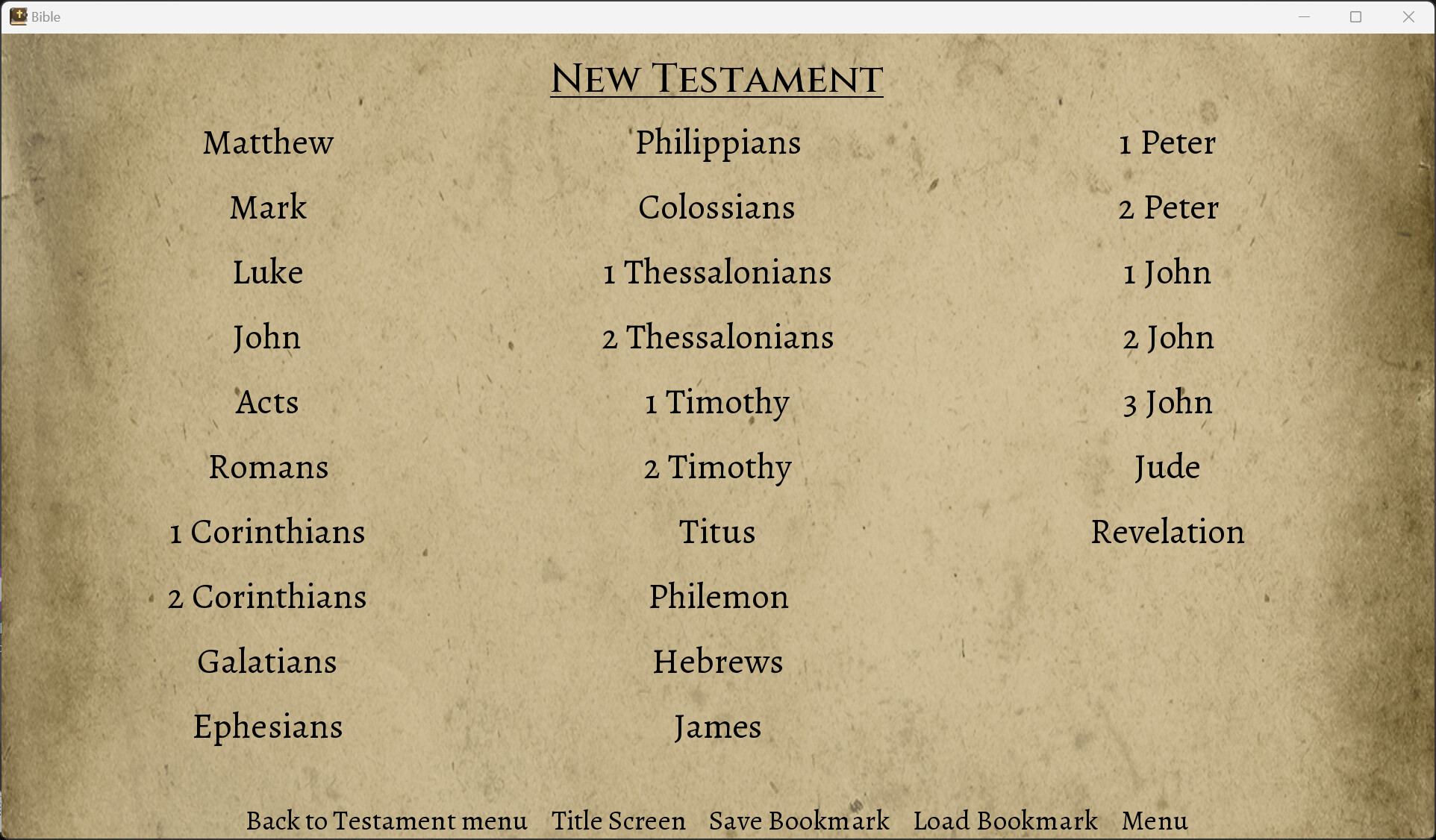 The Bible screenshot 17