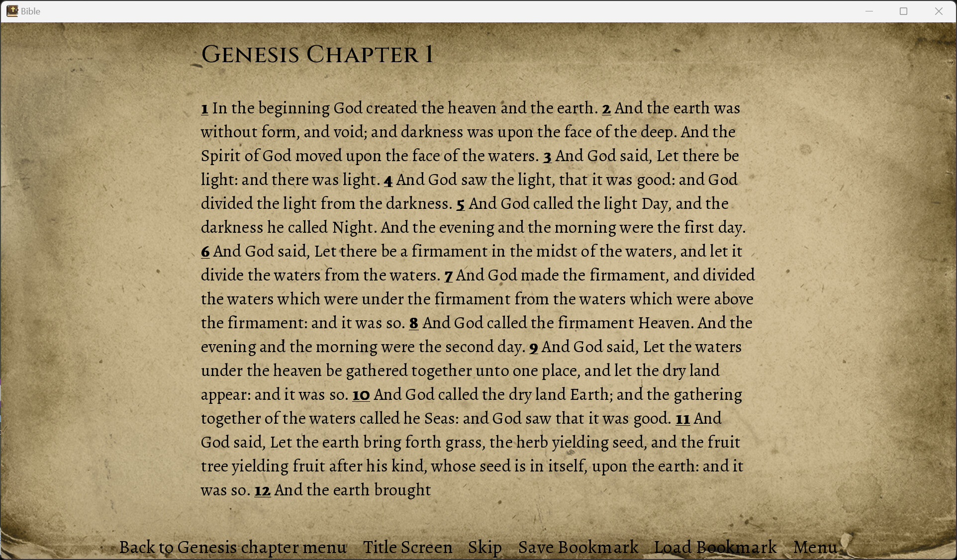 The Bible screenshot 14