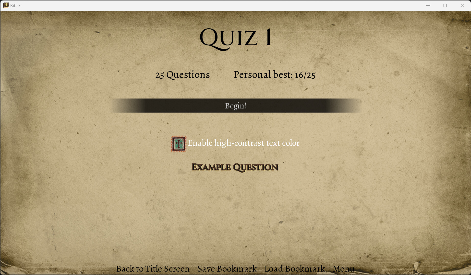 The Bible screenshot 7