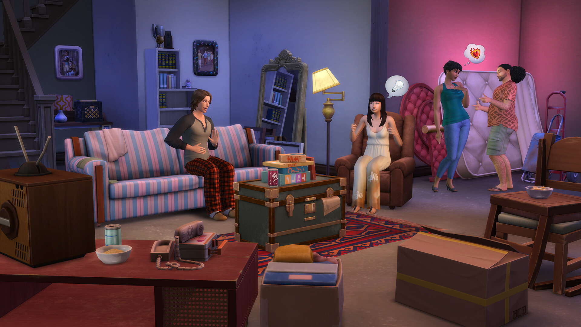The Sims™ 4 Basement Treasures Kit screenshot 1