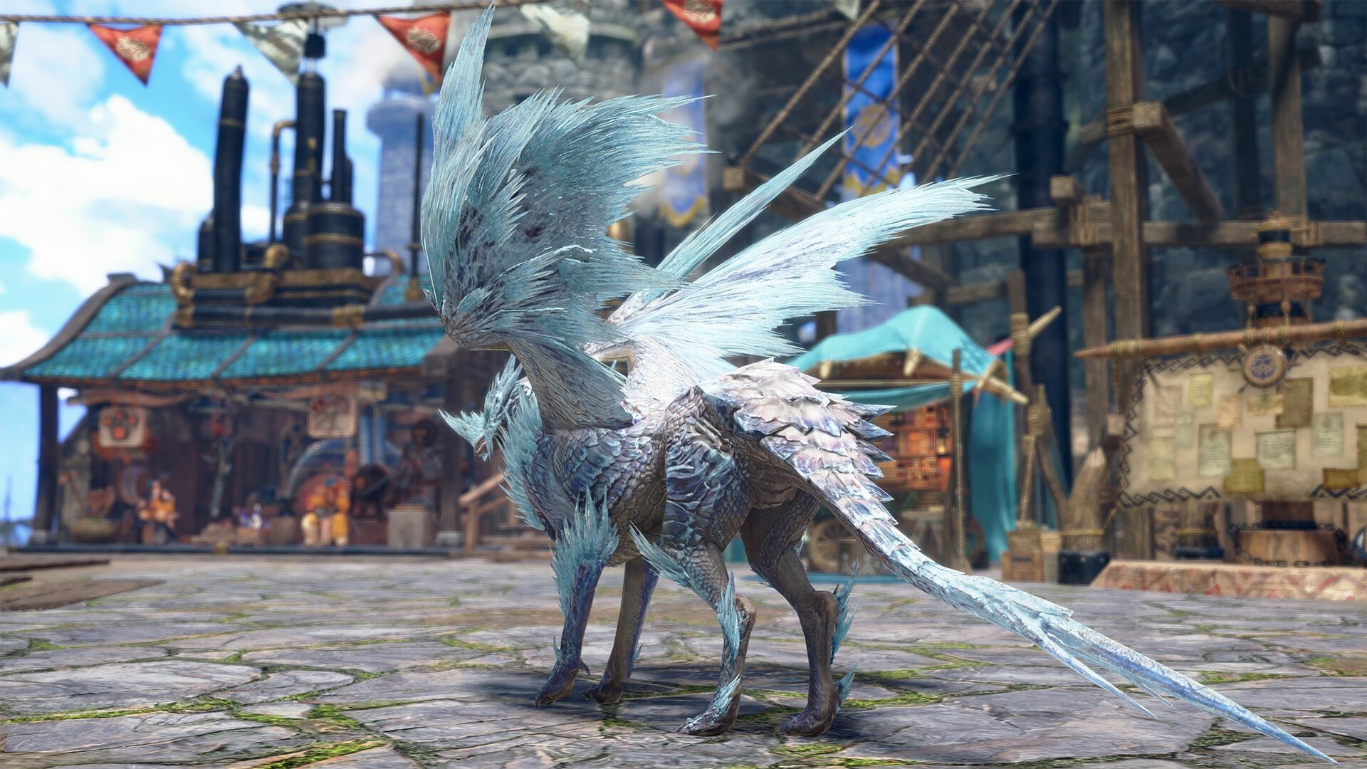 Steam：Monster Hunter Rise - 追加ガルク重ね着装備「なりきり冰龍