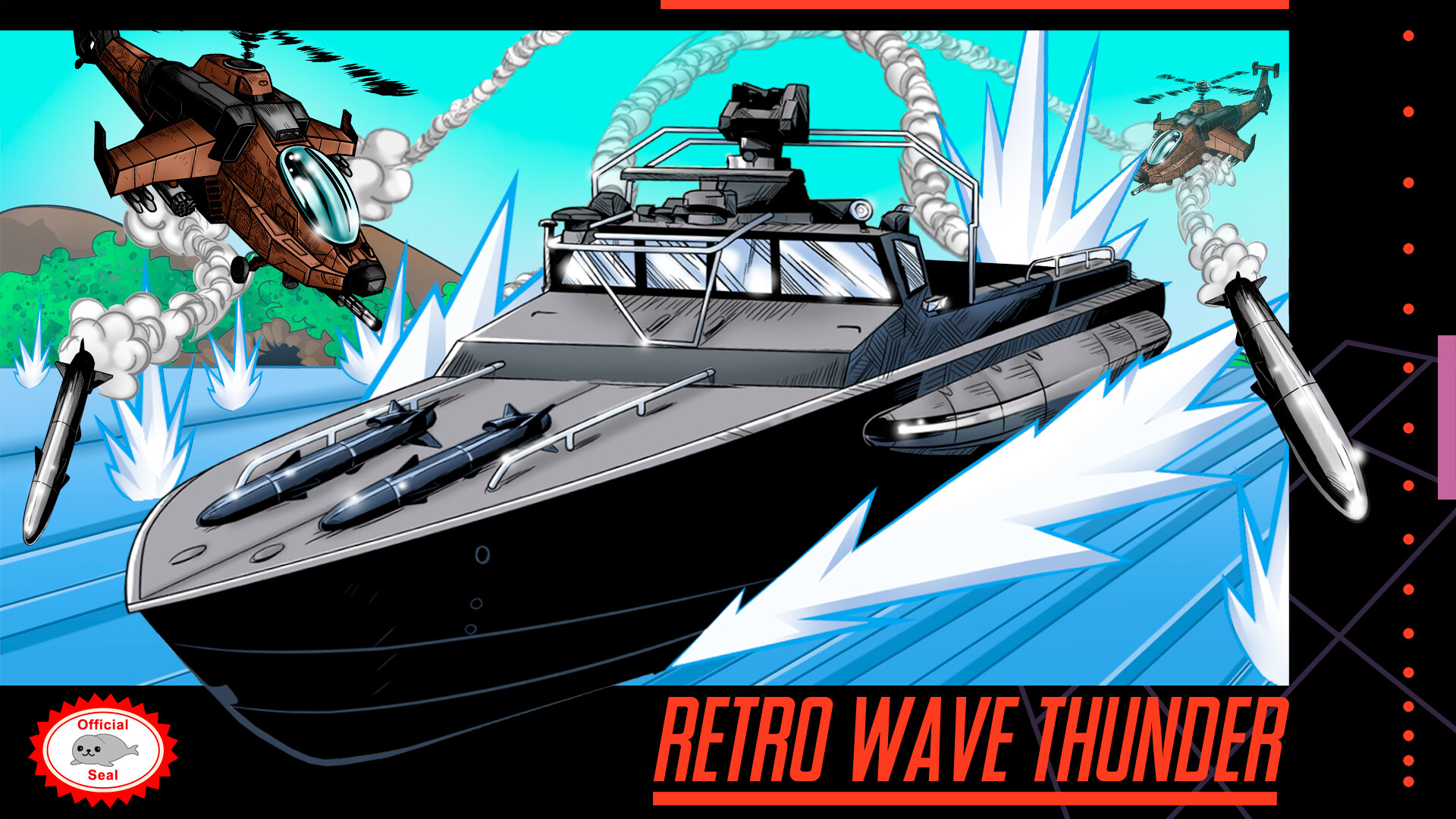 Retro Wave Thunder screenshot 1