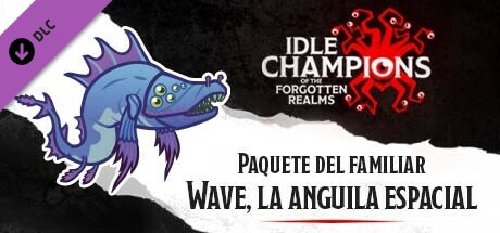 Paquete del familiar Wave, la anguila espacial