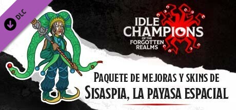 Paquete de mejoras y skins de Sisaspia, la payasa espacial