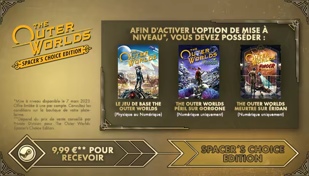 The Outer Worlds Spacer's Choice Upgrade thumbnail