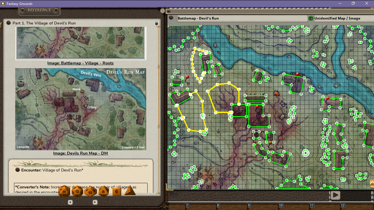 Fantasy Grounds - Horror at Devil's Run screenshot 5