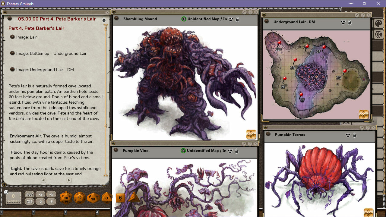 Fantasy Grounds - Horror at Devil's Run screenshot 1