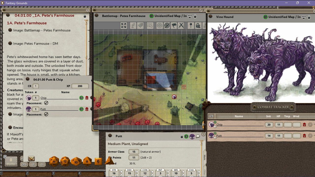 Fantasy Grounds - Horror at Devil's Run screenshot 2
