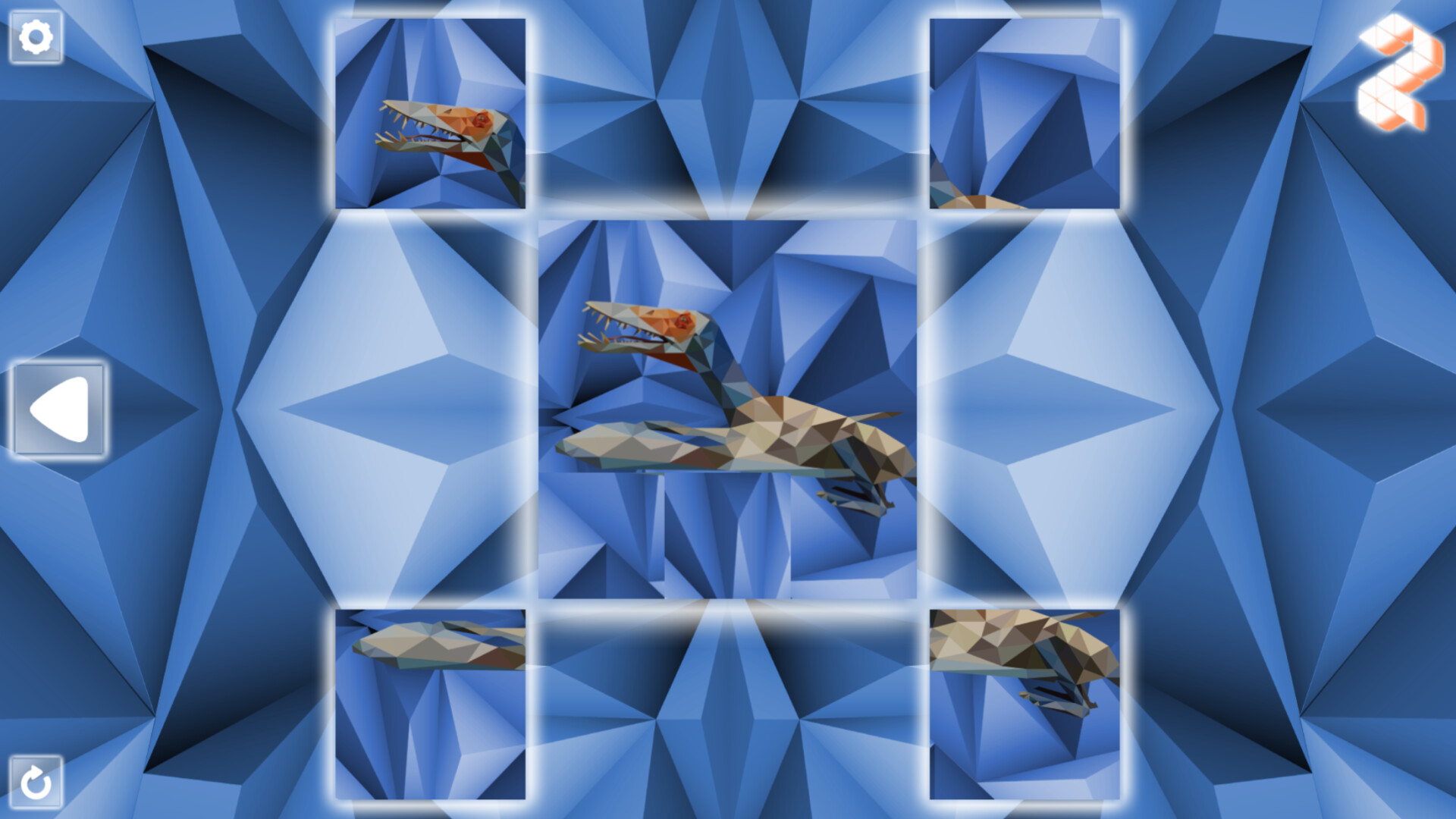 Poly Puzzle: Dinosaurs screenshot 2