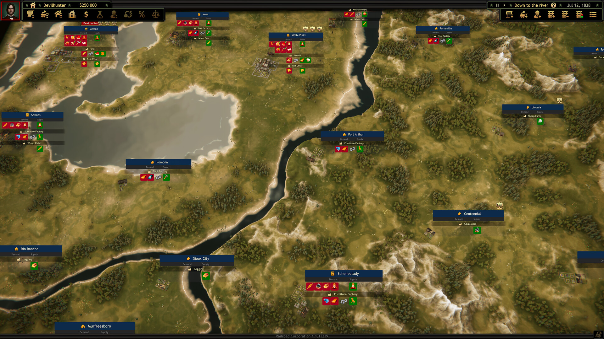 Railroad Corporation - Roadmaster Mission Pack DLC screenshot 5