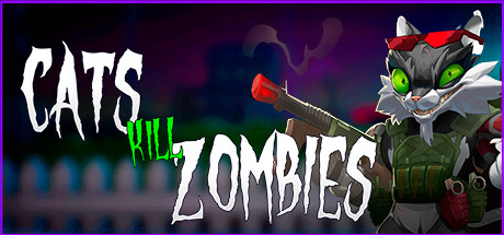 Cats Kill Zombies — header artwork