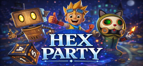 Hex Party — Steam header