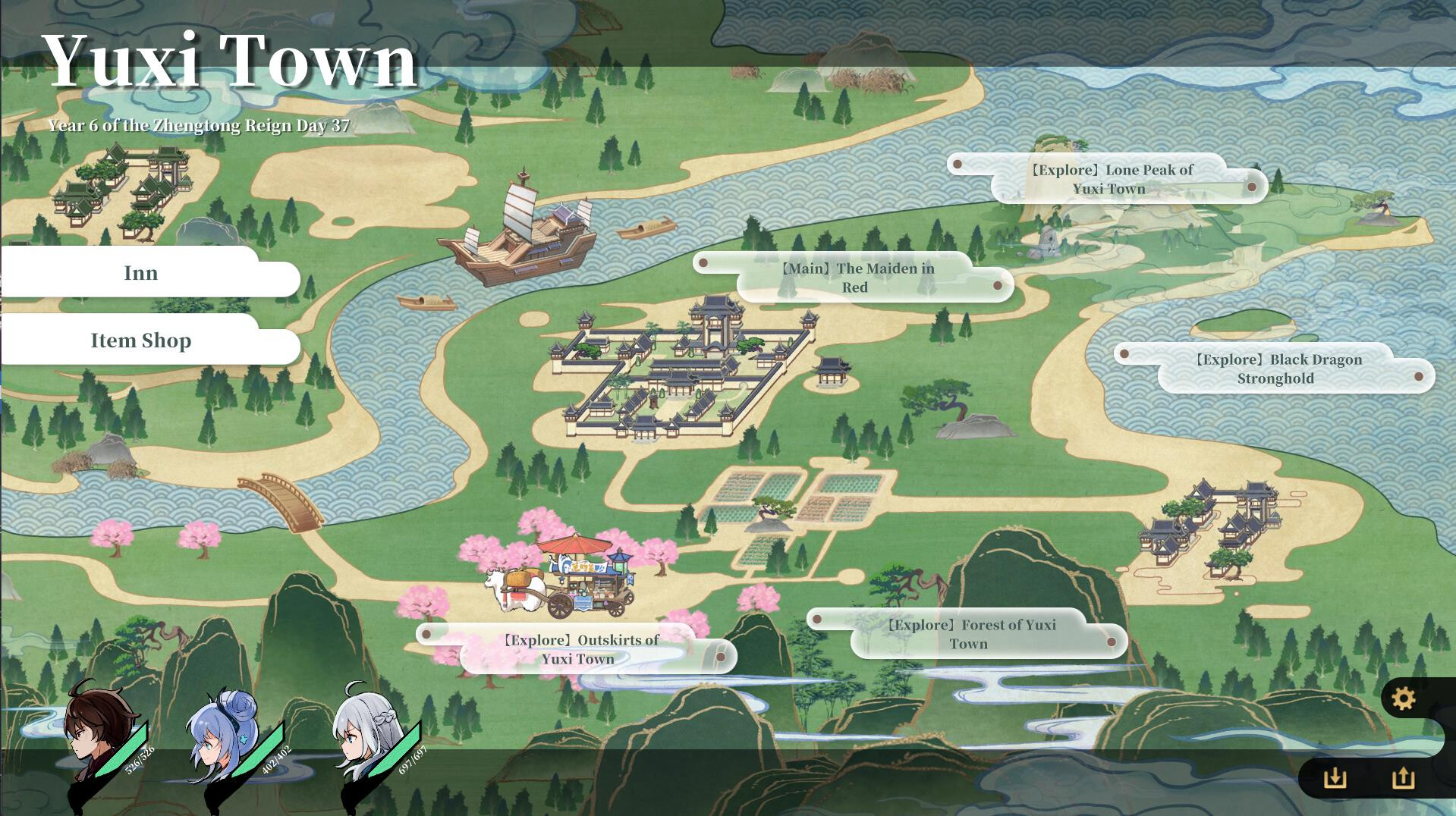 Blades of Jianghu: Ballad of Wind and Dust screenshot 1