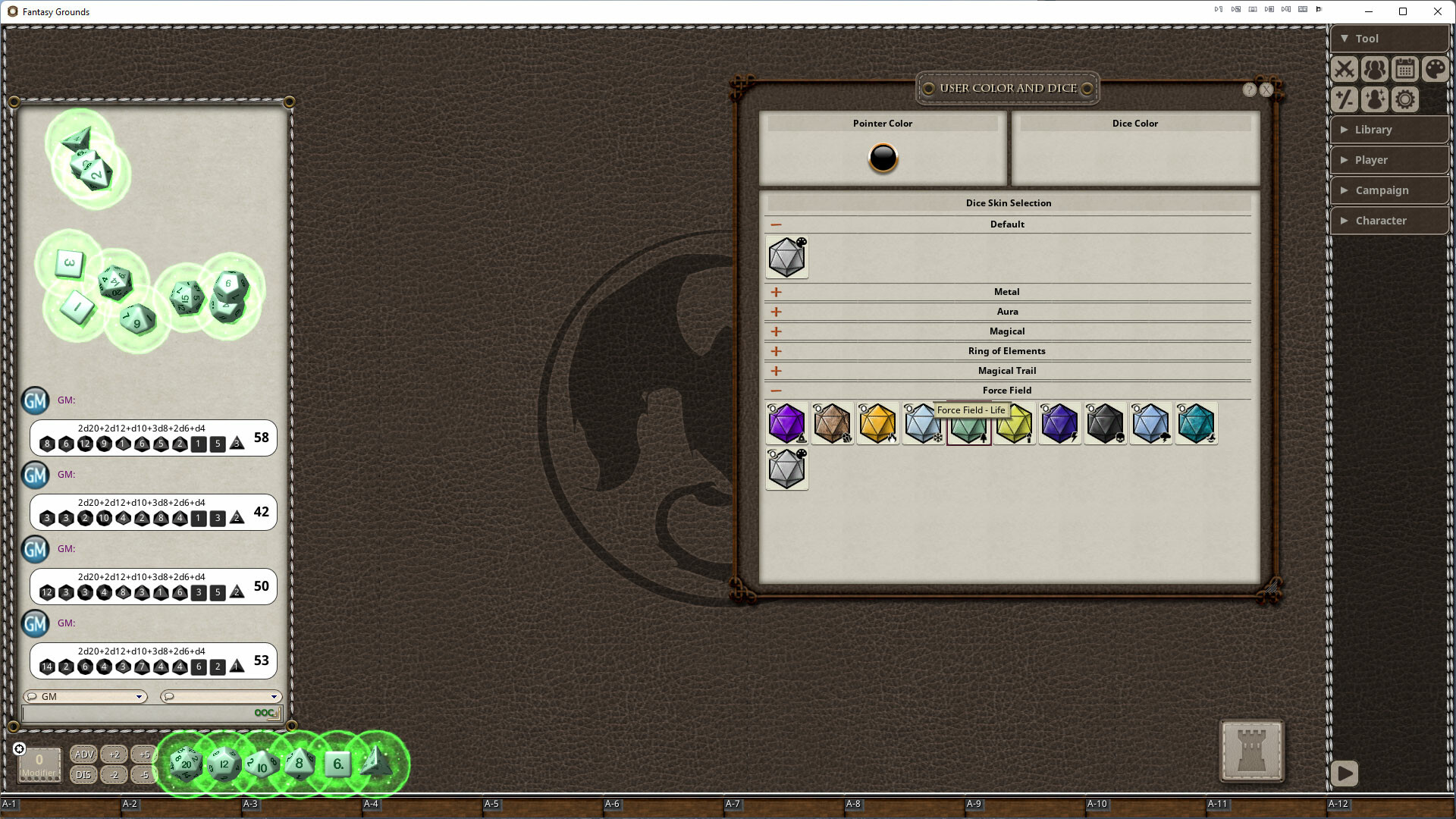Fantasy Grounds - Force Field Dice Pack screenshot 6