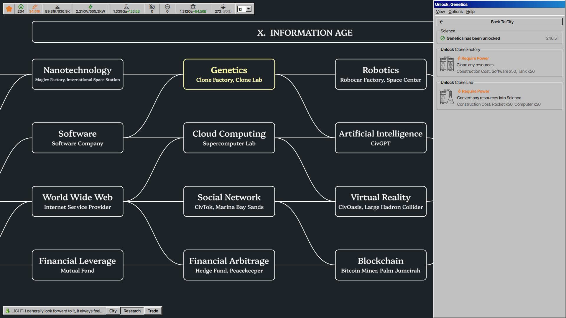 CivIdle screenshot 2