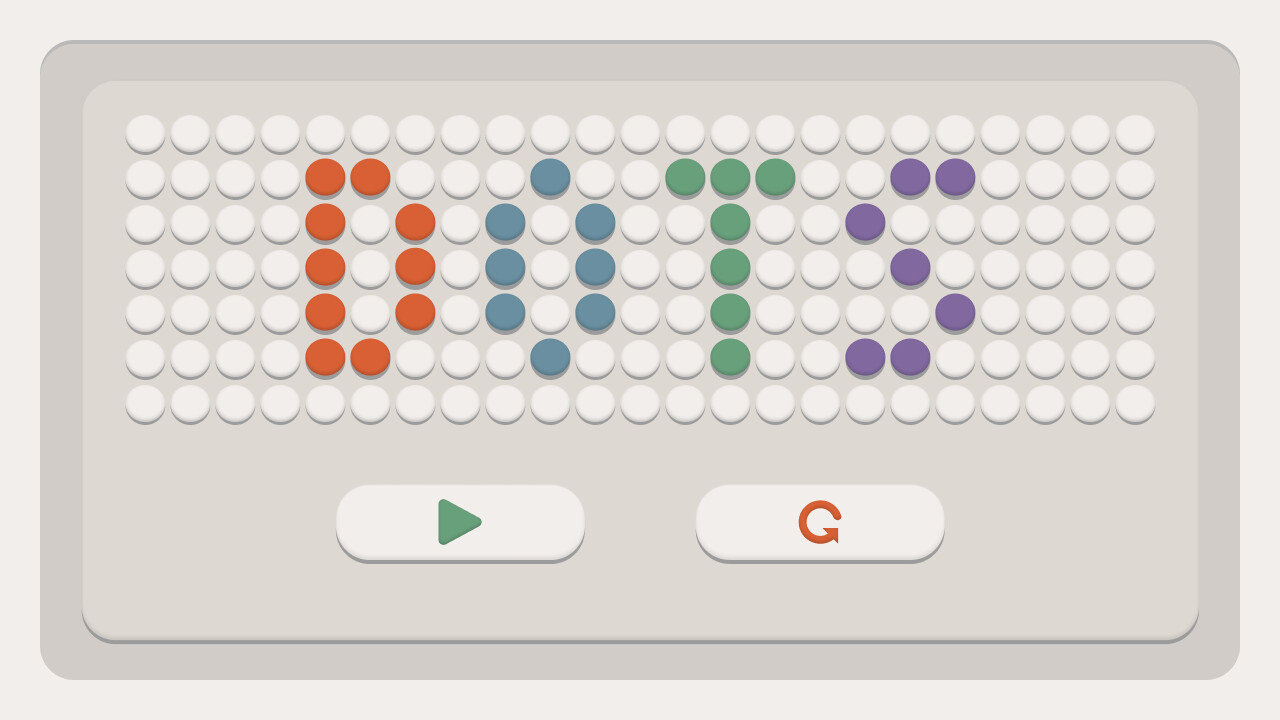 Dots in line screenshot 5