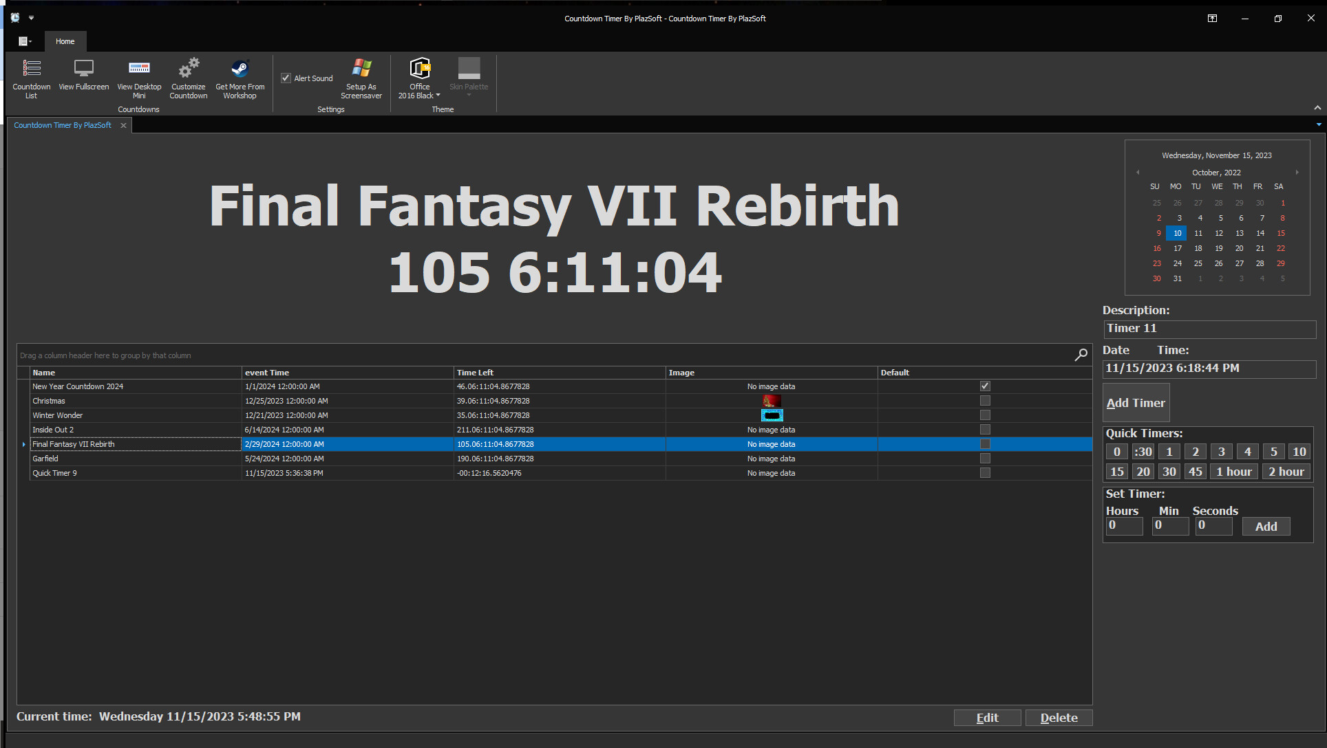 Countdown Timer screenshot 1