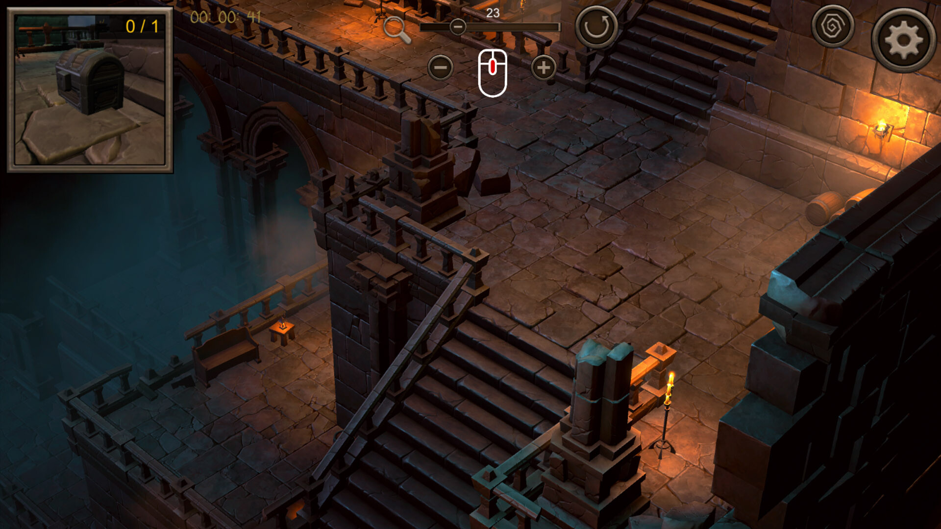 Hidden Dungeon Top-Down 3D screenshot 3