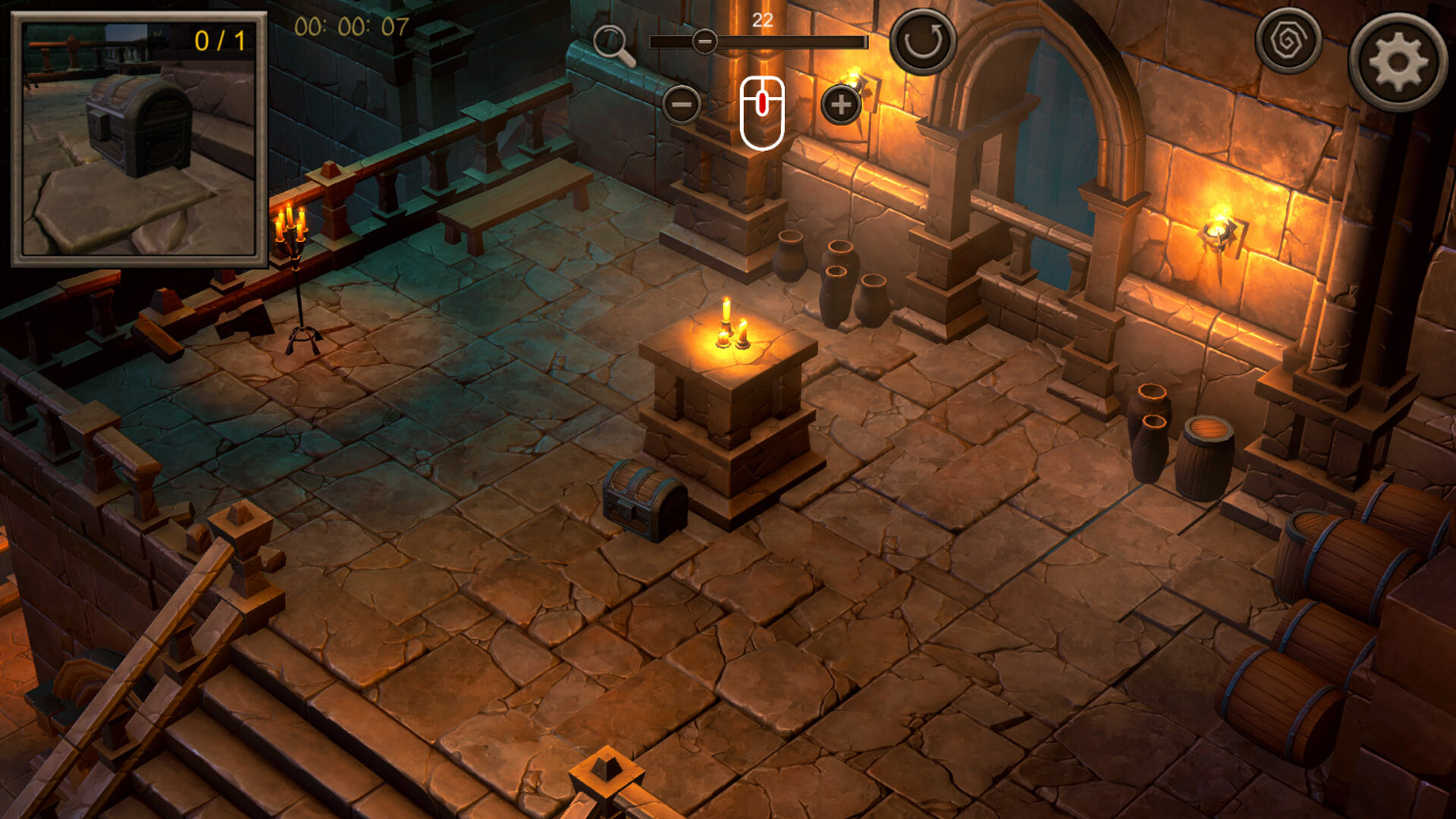 Hidden Dungeon Top-Down 3D screenshot 5