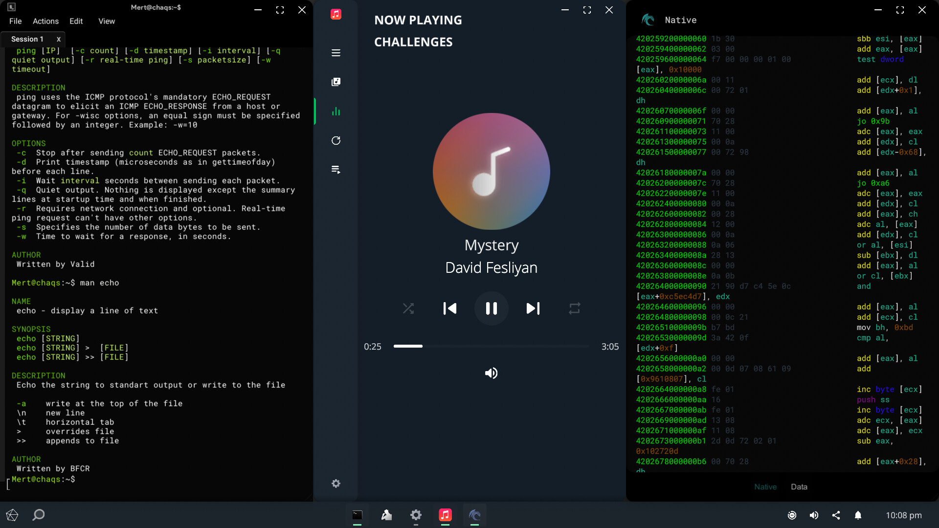 CHAQS screenshot 2