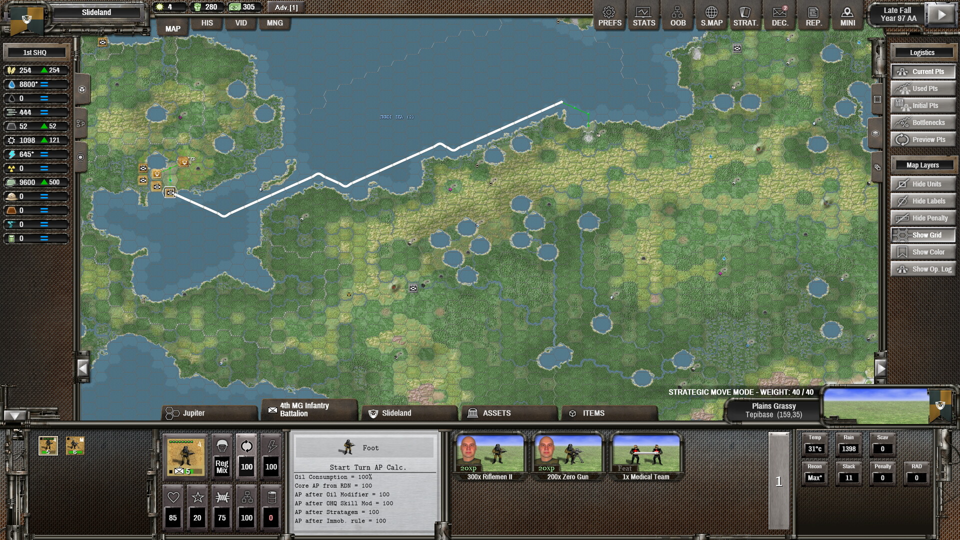 Shadow Empire: Oceania screenshot 11