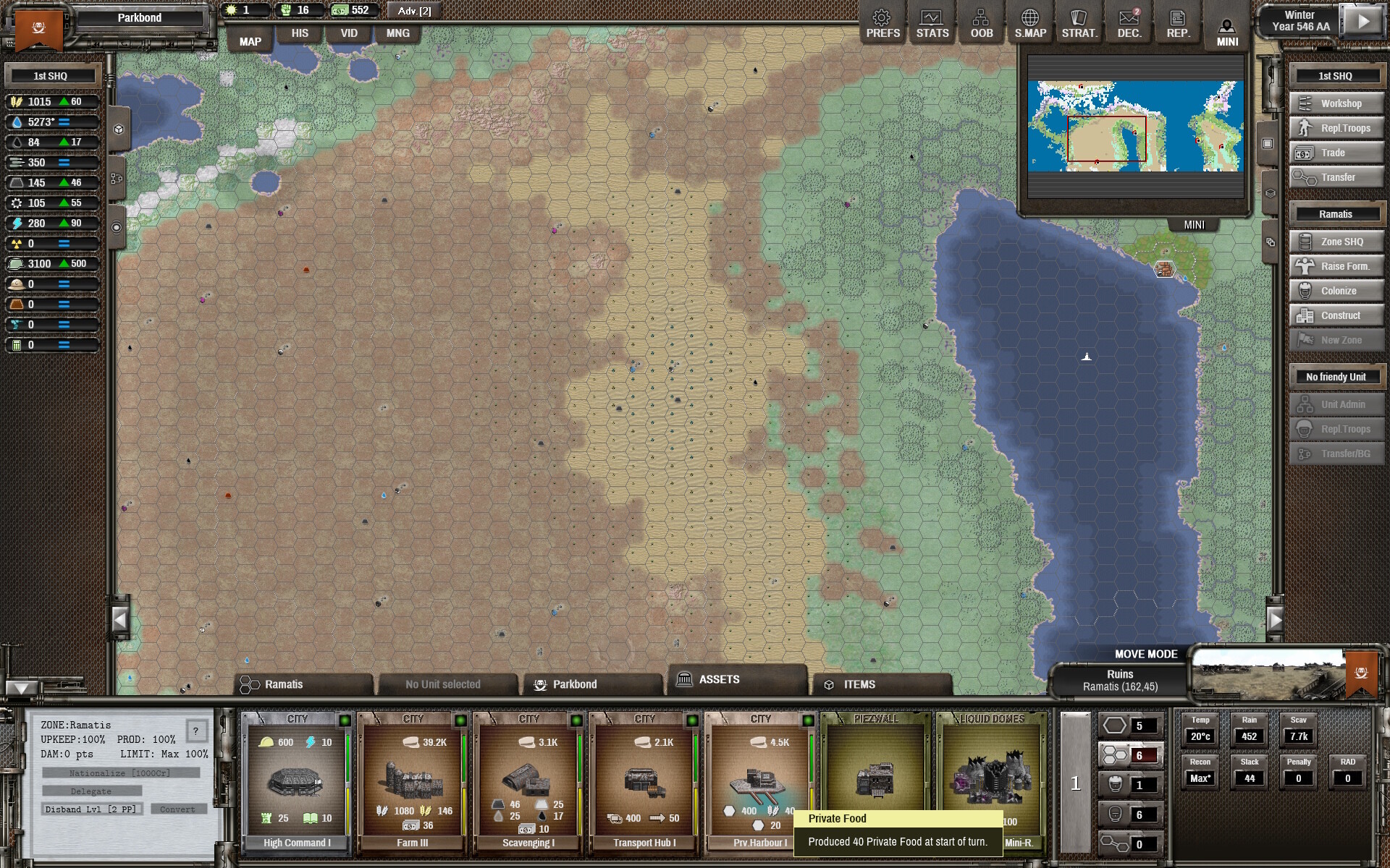 Shadow Empire: Oceania screenshot 4