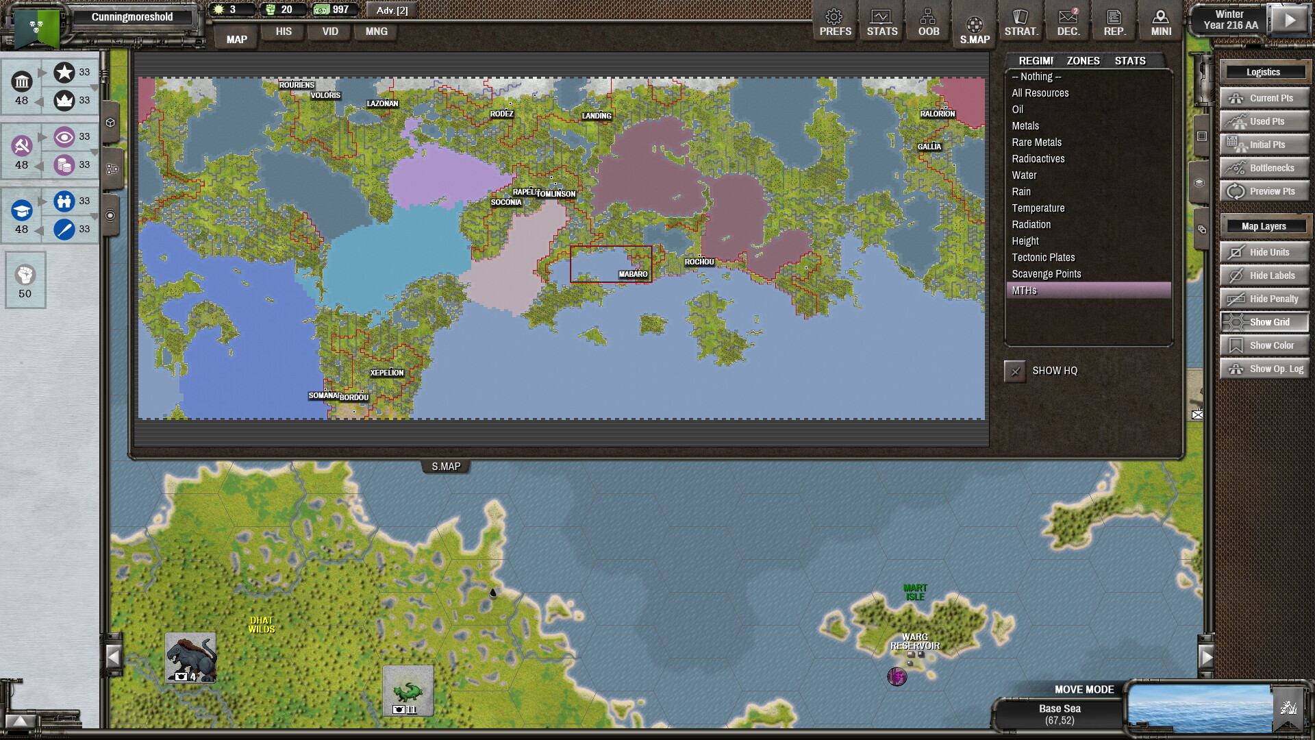 Shadow Empire: Oceania screenshot 9