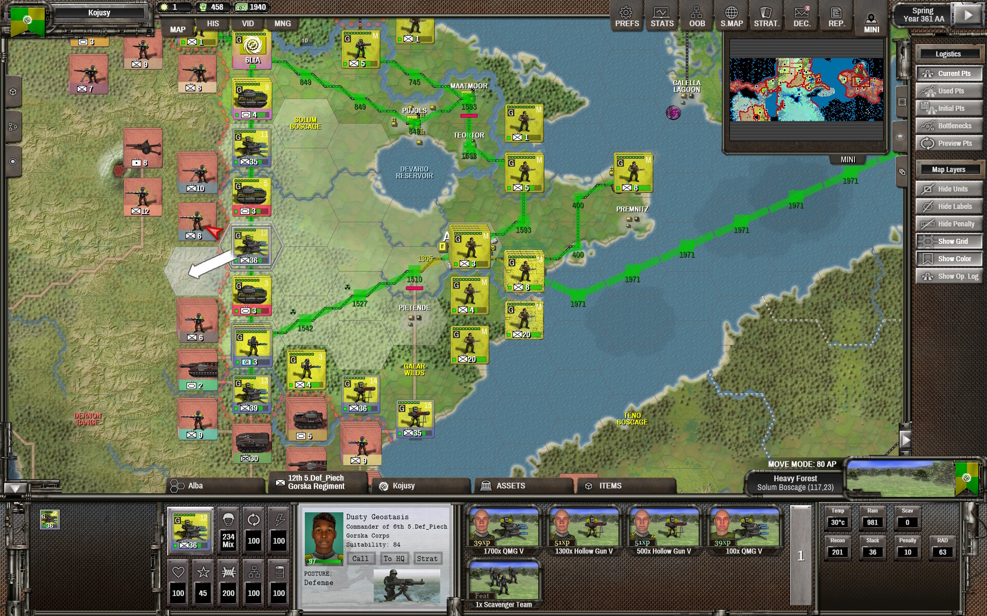 Shadow Empire: Oceania screenshot 1