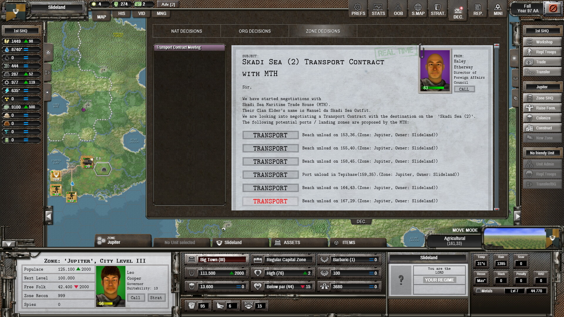 Shadow Empire: Oceania screenshot 10