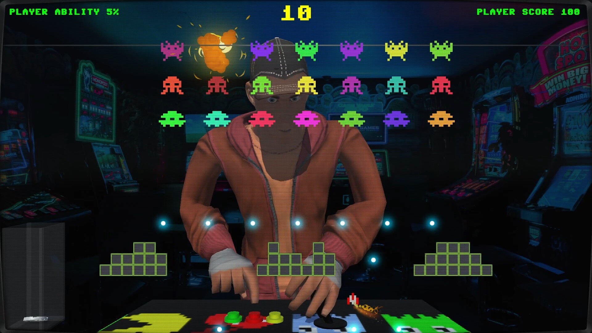 ARCADE VS PLAYER screenshot 2