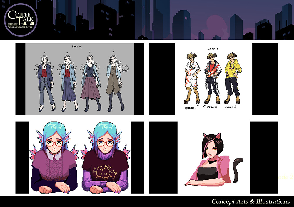 Coffee Talk Episode 2 - Artbook screenshot 3