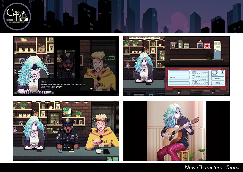 Coffee Talk Episode 2 - Artbook screenshot 4