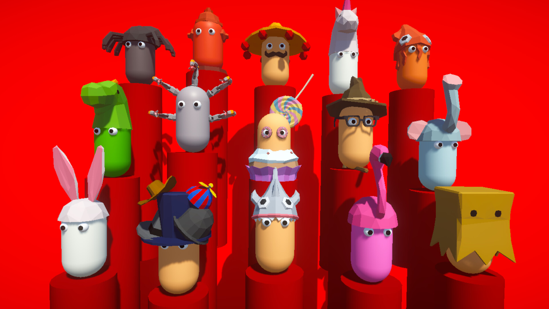 Mean Beans - Party Hat Pack screenshot 1