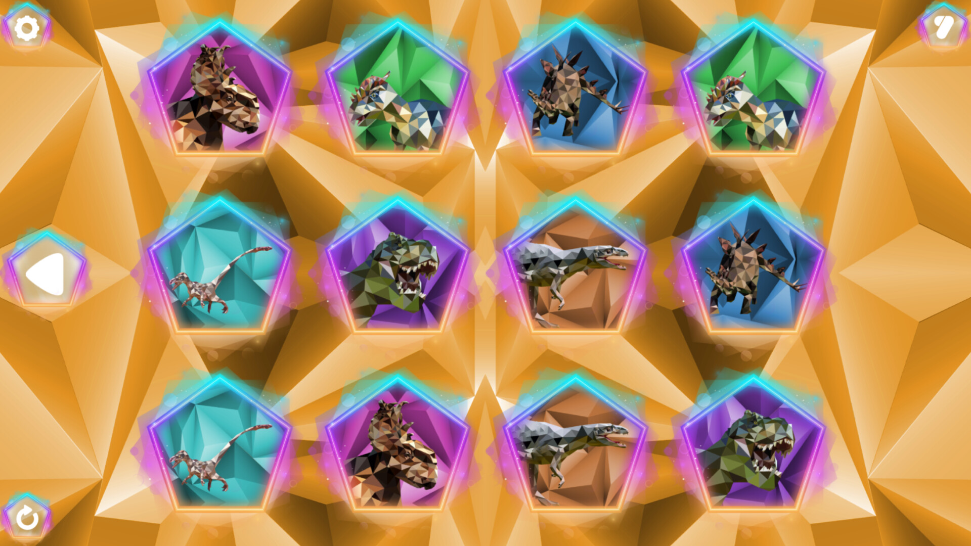 Poly Memory: Dinosaurs screenshot 2