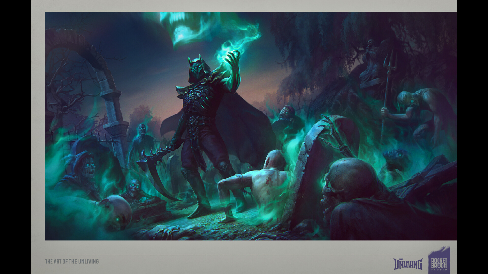 The Unliving - Digital Artbook screenshot 1