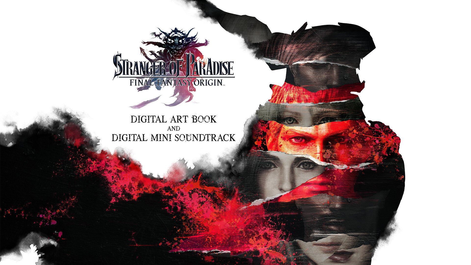STRANGER OF PARADISE FINAL FANTASY ORIGIN - Digital art book and mini soundtrack screenshot 1