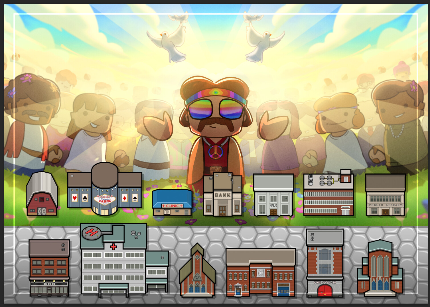 The Art of "Honey, I Joined a Cult" - Digital Artbook screenshot 1