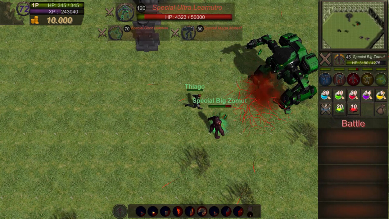 Cymut X Mutrobo RPG screenshot 2