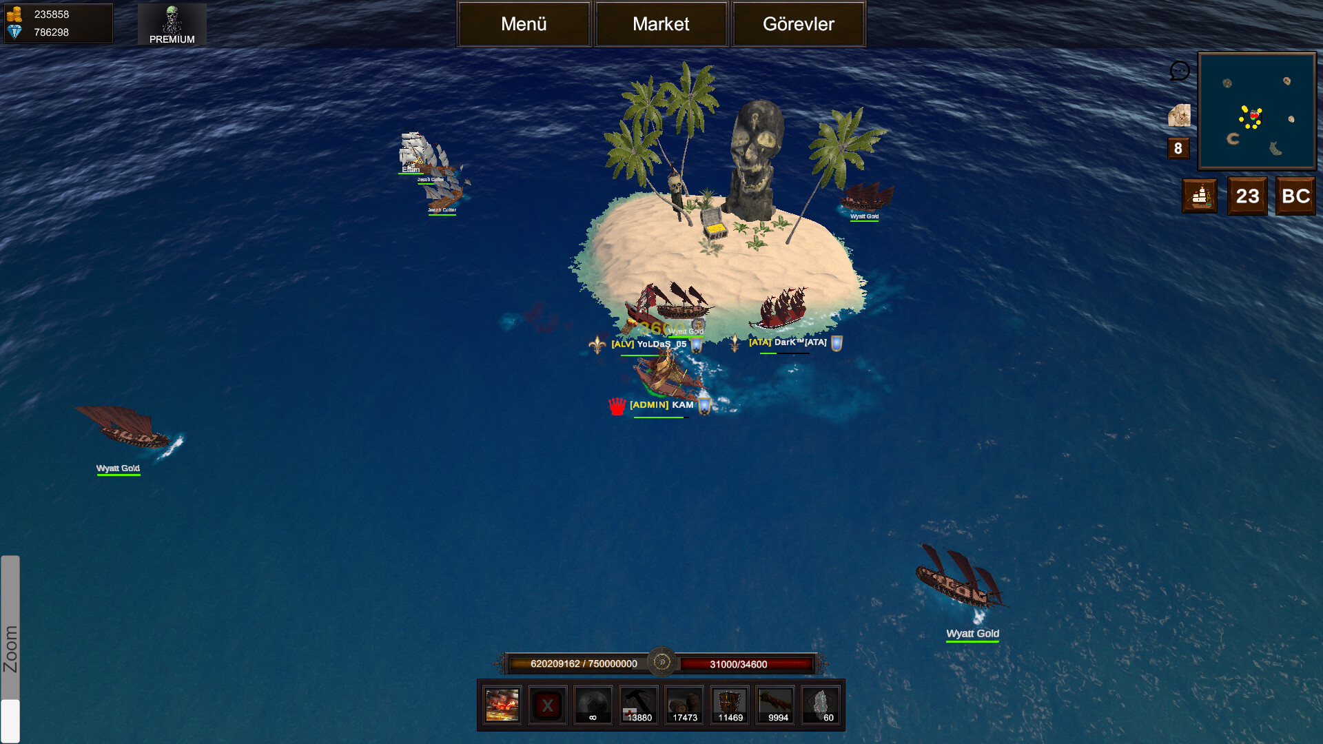 Naval Battle Online screenshot 5