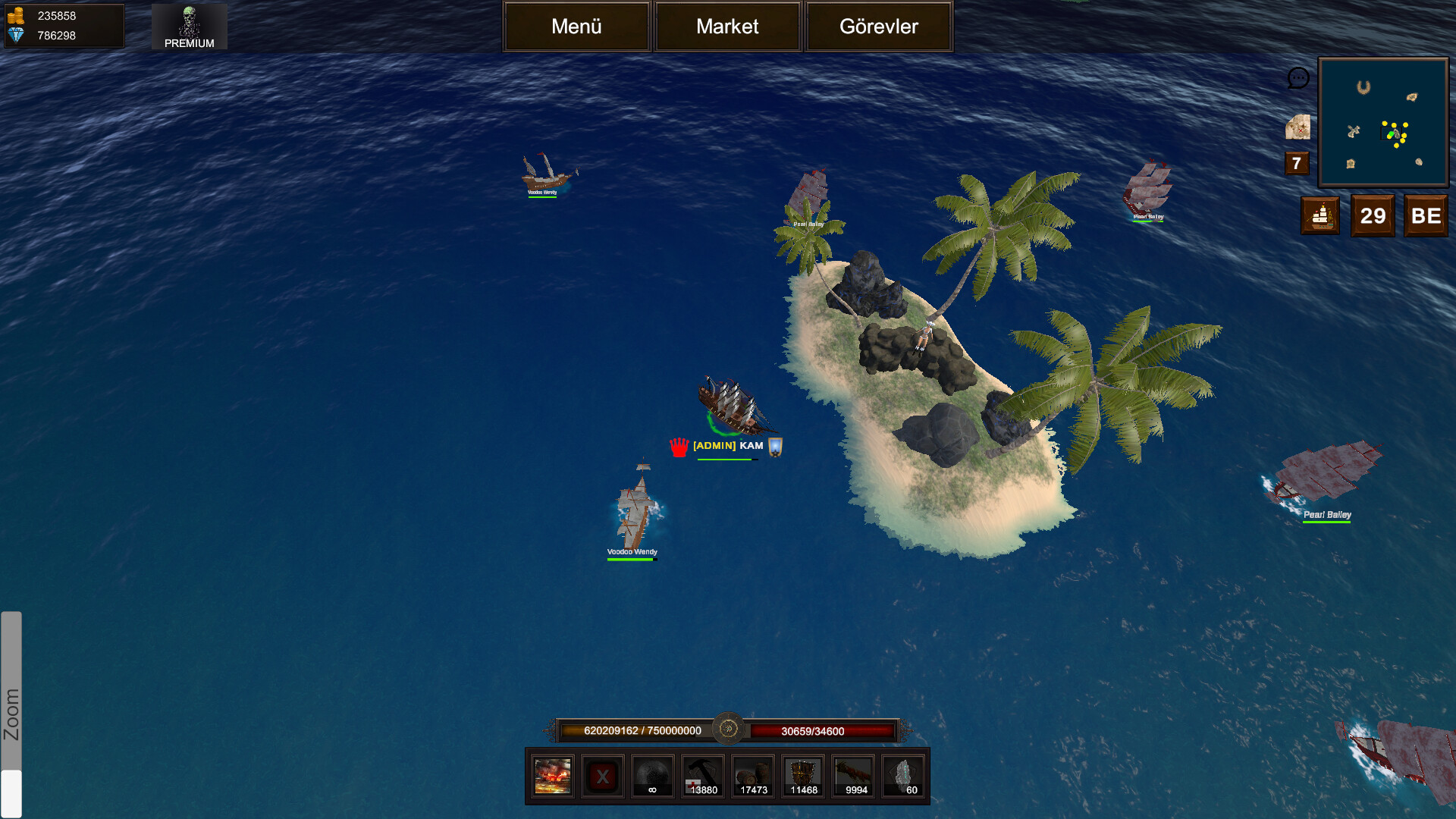 Naval Battle Online screenshot 2