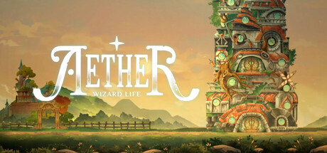 Aether Wizard Life — Steam header