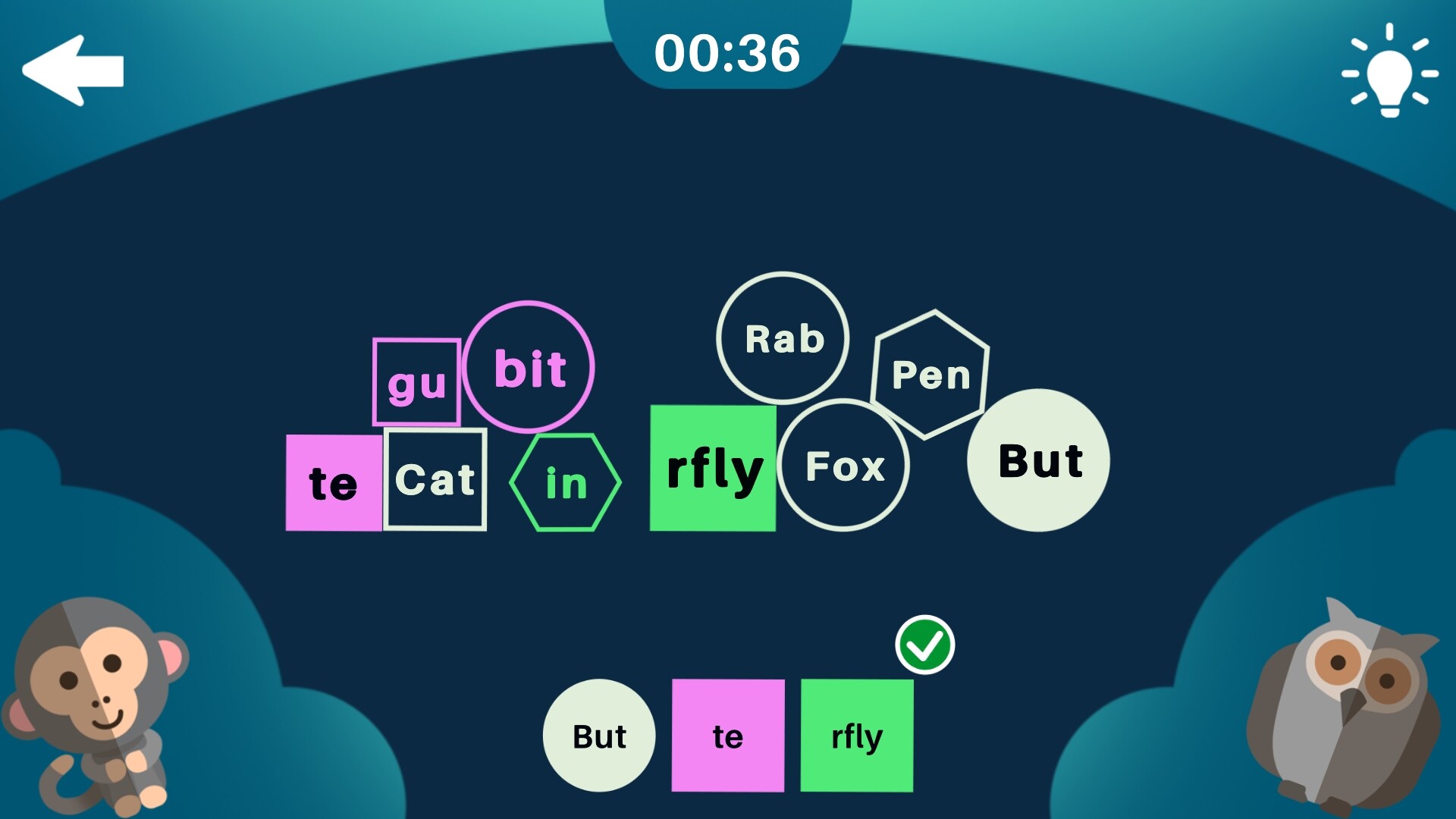 Learn Words - Use Syllables screenshot 2