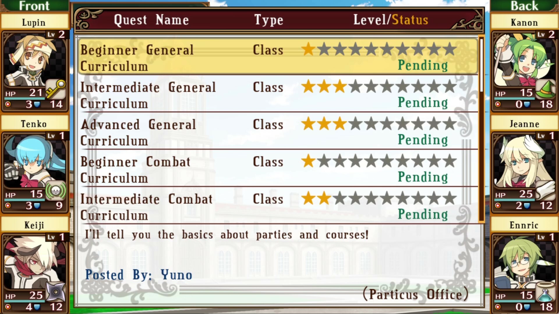 Class of Heroes: Anniversary Edition screenshot 7