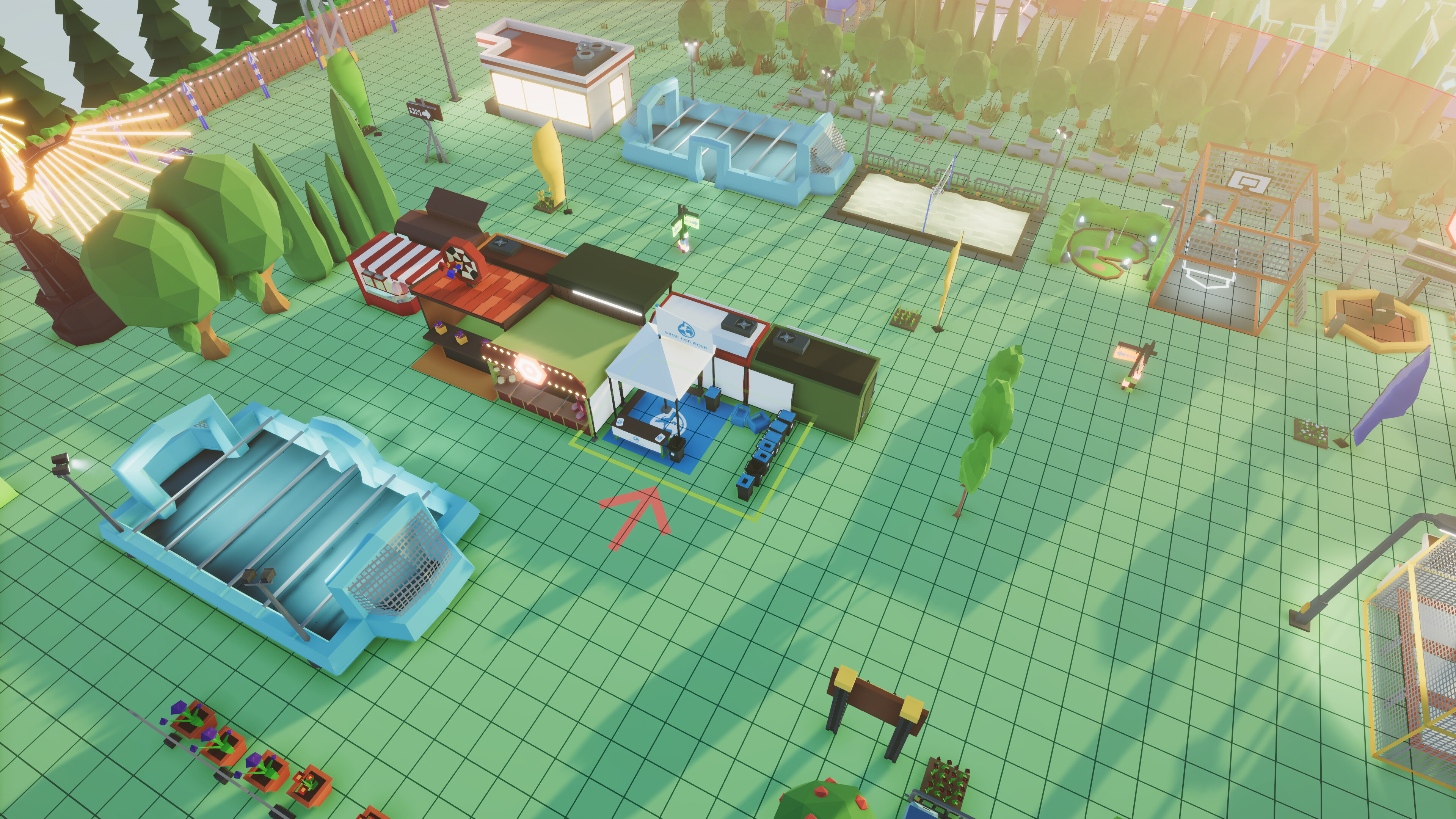Festival Tycoon - Water for All! screenshot 2