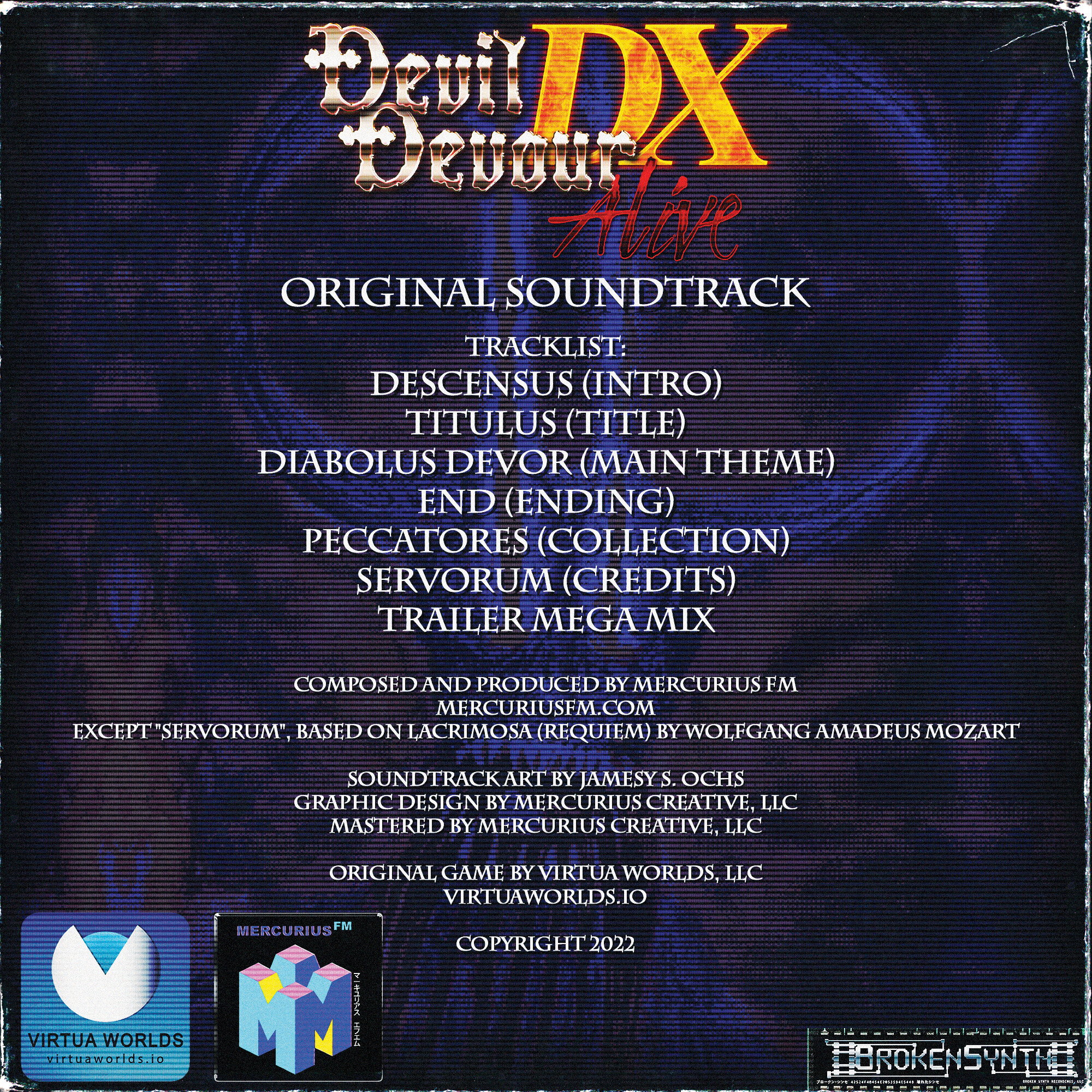 DEVIL DEVOUR ALIVE DX Original Soundtrack screenshot 2