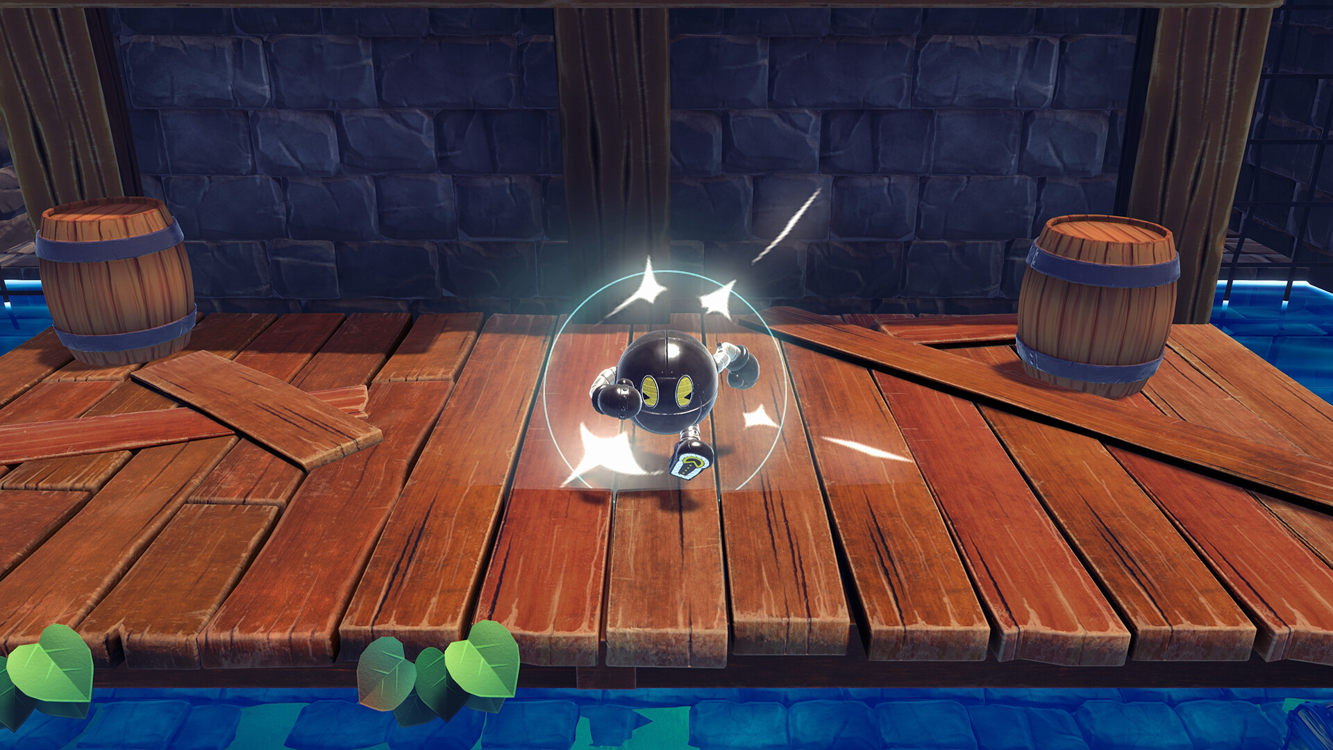PAC-MAN WORLD Re-PAC Chrome Noir Chogokin skin screenshot 1