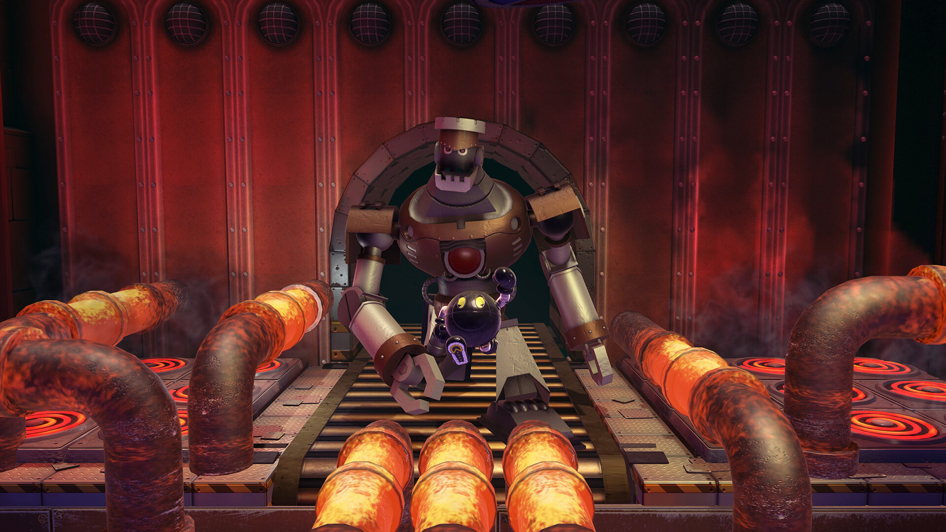PAC-MAN WORLD Re-PAC Chrome Noir Chogokin skin screenshot 4