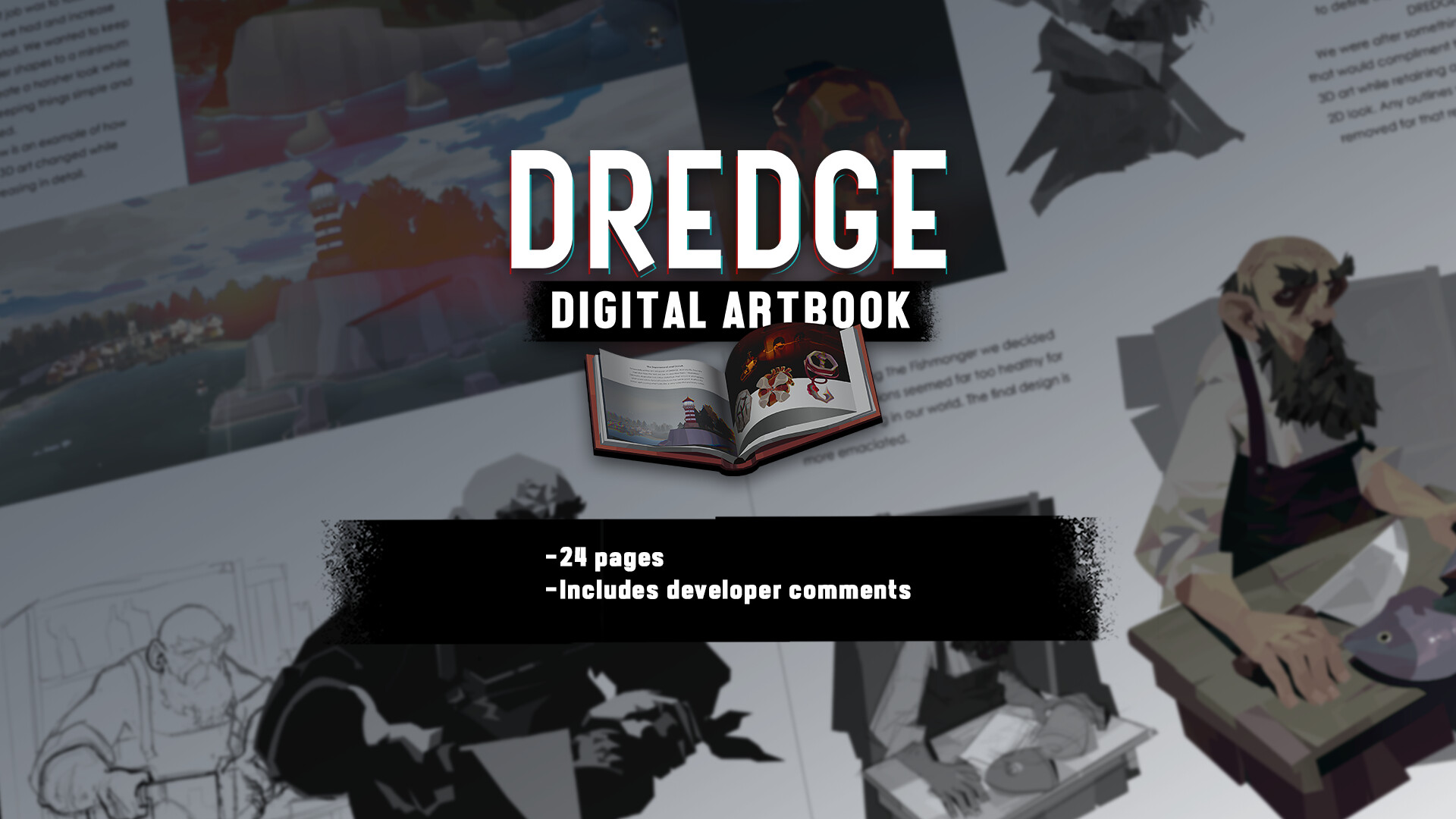 DREDGE - Digital Artbook screenshot 1
