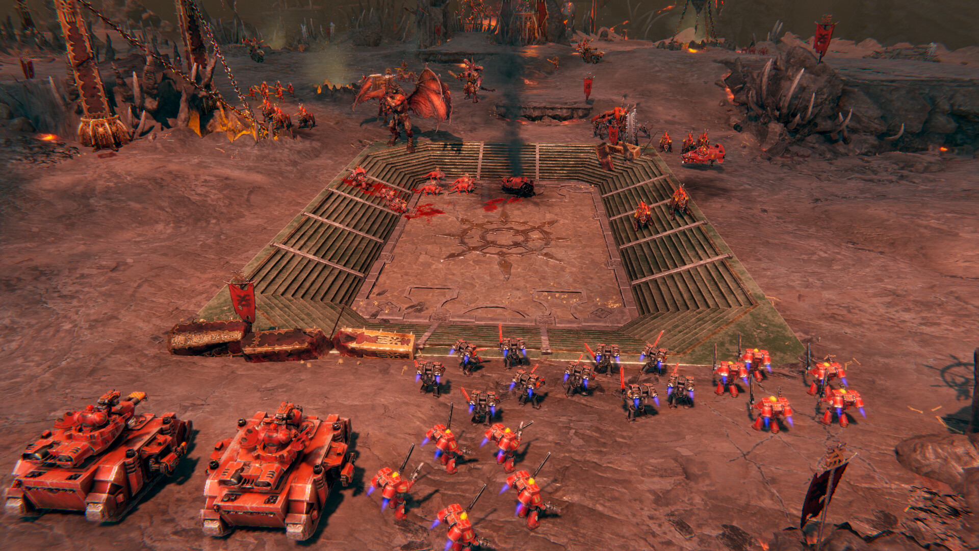 Warhammer 40,000: Battlesector - Daemons of Khorne screenshot 1