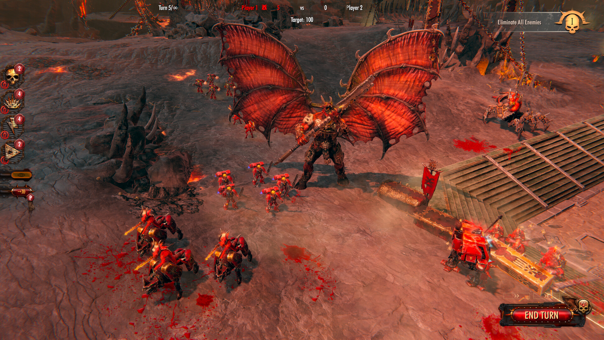 Warhammer 40,000: Battlesector - Daemons of Khorne screenshot 2